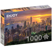 ENJOY Puzzle Enjoy Hong Kong at Sunrise Puzzle 1000pcs