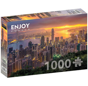 ENJOY Puzzle Enjoy Hong Kong at Sunrise Puzzle 1000pcs