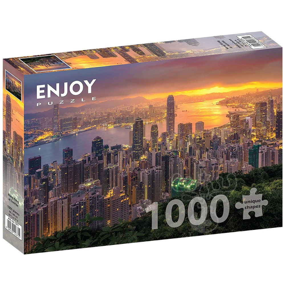 Enjoy Hong Kong at Sunrise Puzzle 1000pcs Puzzles Canada