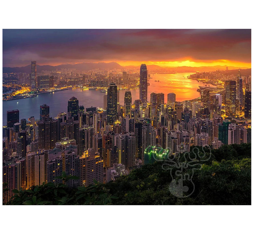 Enjoy Hong Kong at Sunrise Puzzle 1000pcs