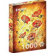 ENJOY Puzzle Enjoy Red Poppies Painting Puzzle 1000pcs