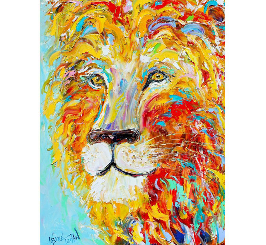 Enjoy Colorful Lion Puzzle 1000pcs