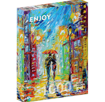 ENJOY Puzzle Enjoy Rainy Romance in the City Puzzle 1000pcs