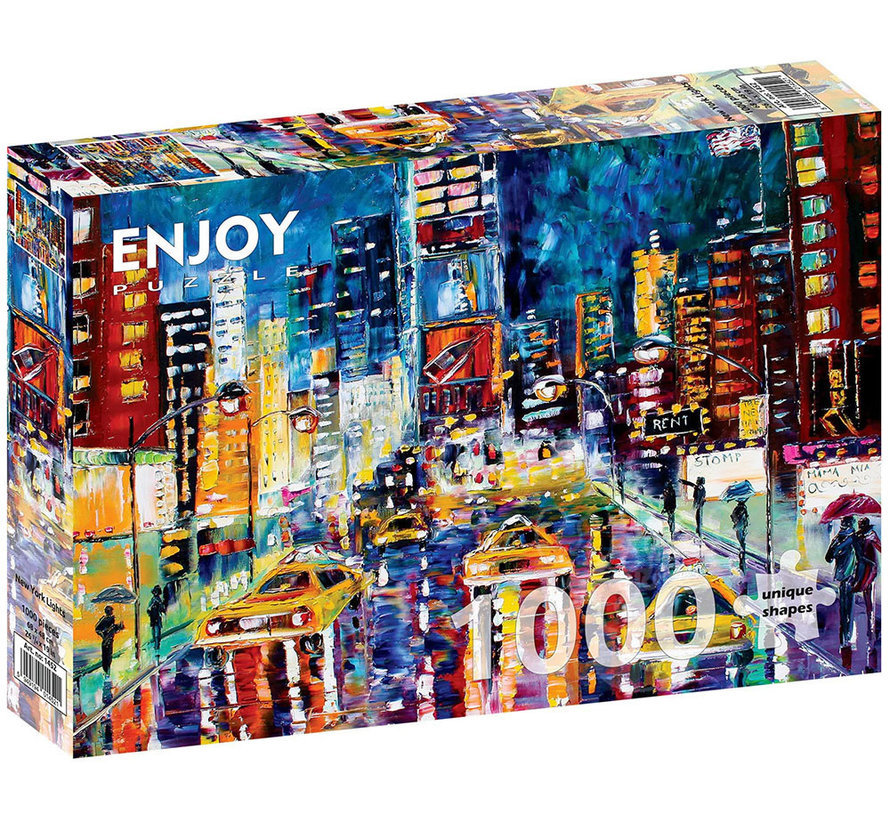 Enjoy New York Lights Puzzle 1000pcs