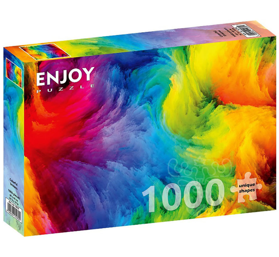 Enjoy Colorful Dreams Puzzle 1000pcs