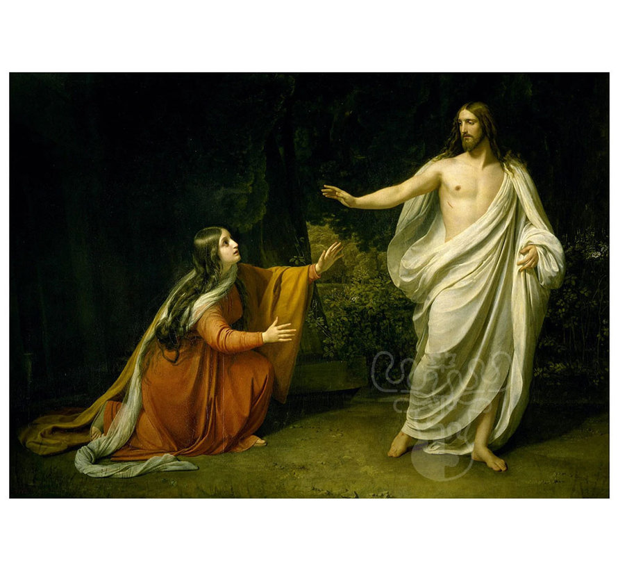 Enjoy Alexander Ivanov: Christ's Appearance to Mary Magdalene after the Resurrection Puzzle 1000pcs