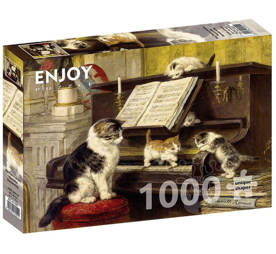 Enjoy Henriette Ronner-Knip: The Piano Lesson Puzzle 1000pcs