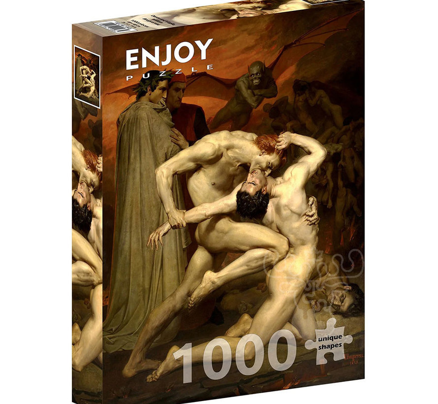 Enjoy William Bouguereau: Dante and Virgile Puzzle 1000pcs