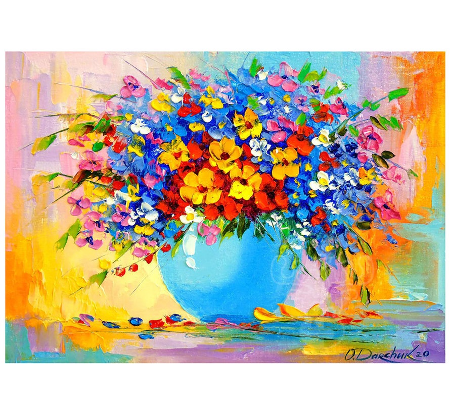 Enjoy A Bouquet of Flowers Puzzle 1000pcs