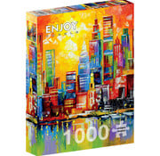 ENJOY Puzzle Enjoy Bright New York City Puzzle 1000pcs
