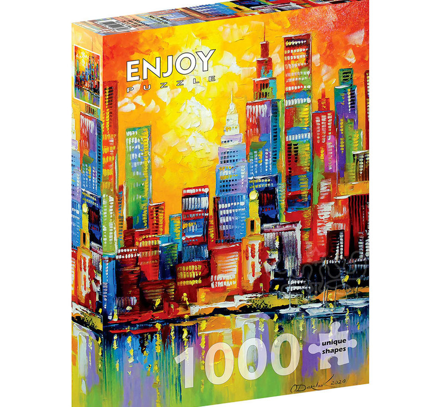 Enjoy Bright New York City Puzzle 1000pcs