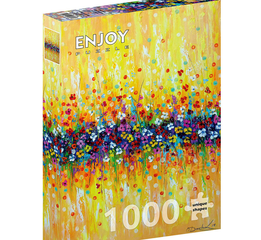 Enjoy Delicate Abstraction in Colors Puzzle 1000pcs