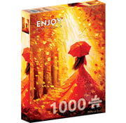 ENJOY Puzzle Enjoy Lady Autumn Puzzle 1000pcs