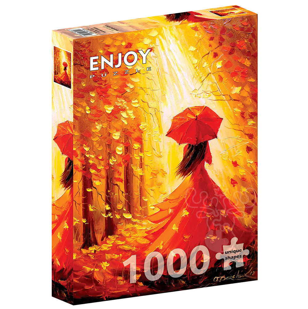 Enjoy Lady Autumn Puzzle 1000pcs Puzzles Canada