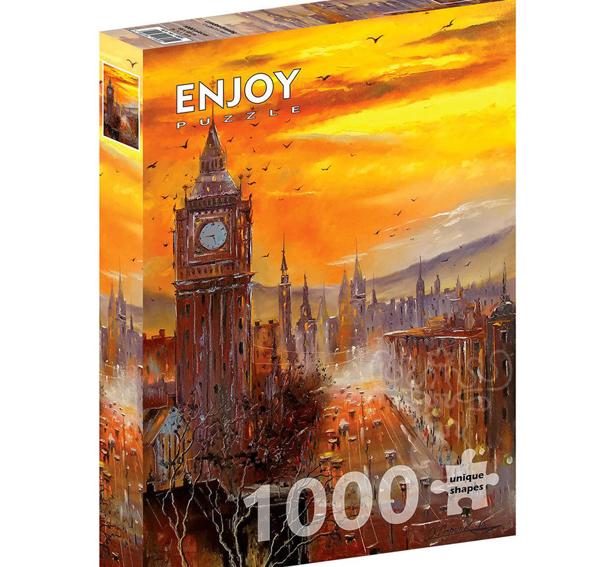 Enjoy London Evening Puzzle 1000pcs
