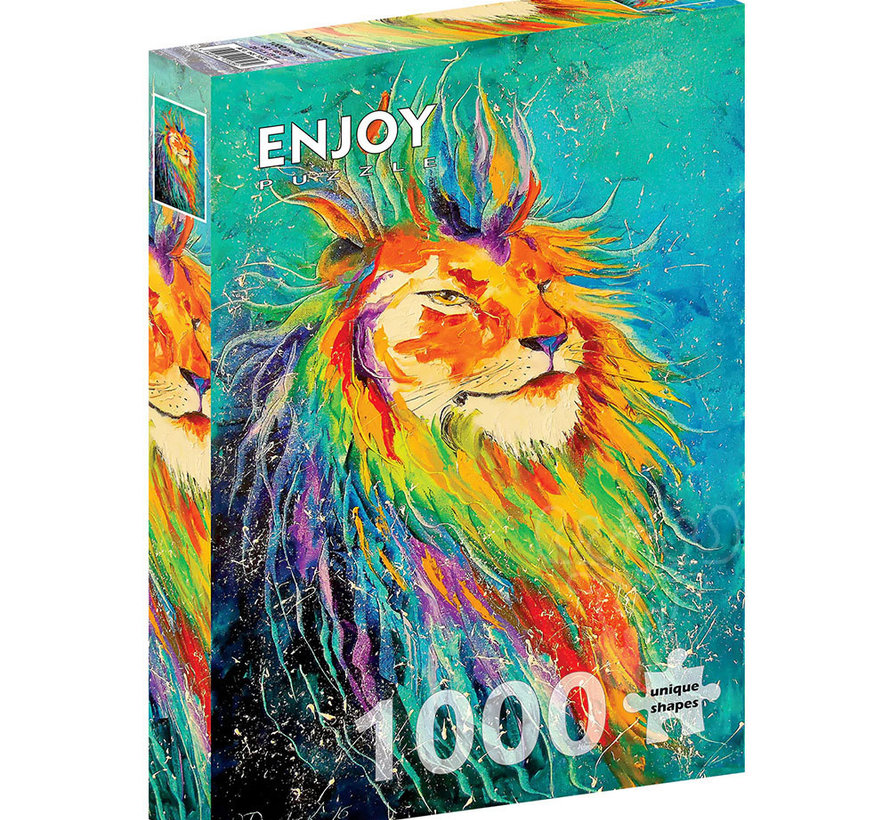 Enjoy Rainbow Lion Puzzle 1000pcs