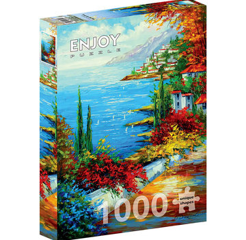 ENJOY Puzzle Enjoy Town by the Sea Puzzle 1000pcs