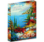 Enjoy Town by the Sea Puzzle 1000pcs