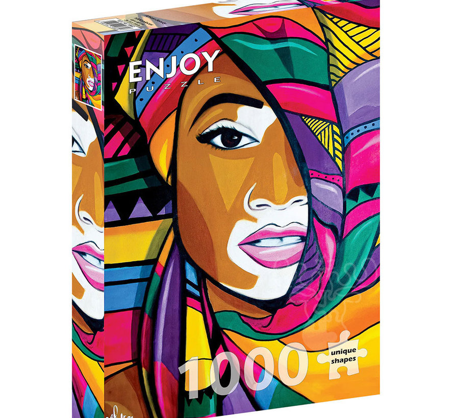 Enjoy African Beauty Puzzle 1000pcs