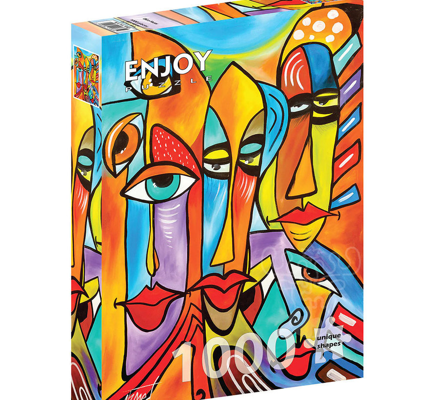 Enjoy Bico Faces Puzzle 1000pcs