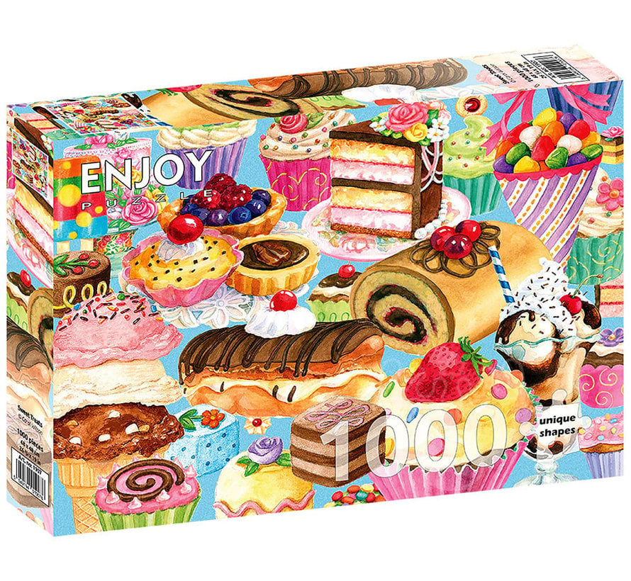 Enjoy Sweet Treats Puzzle 1000pcs
