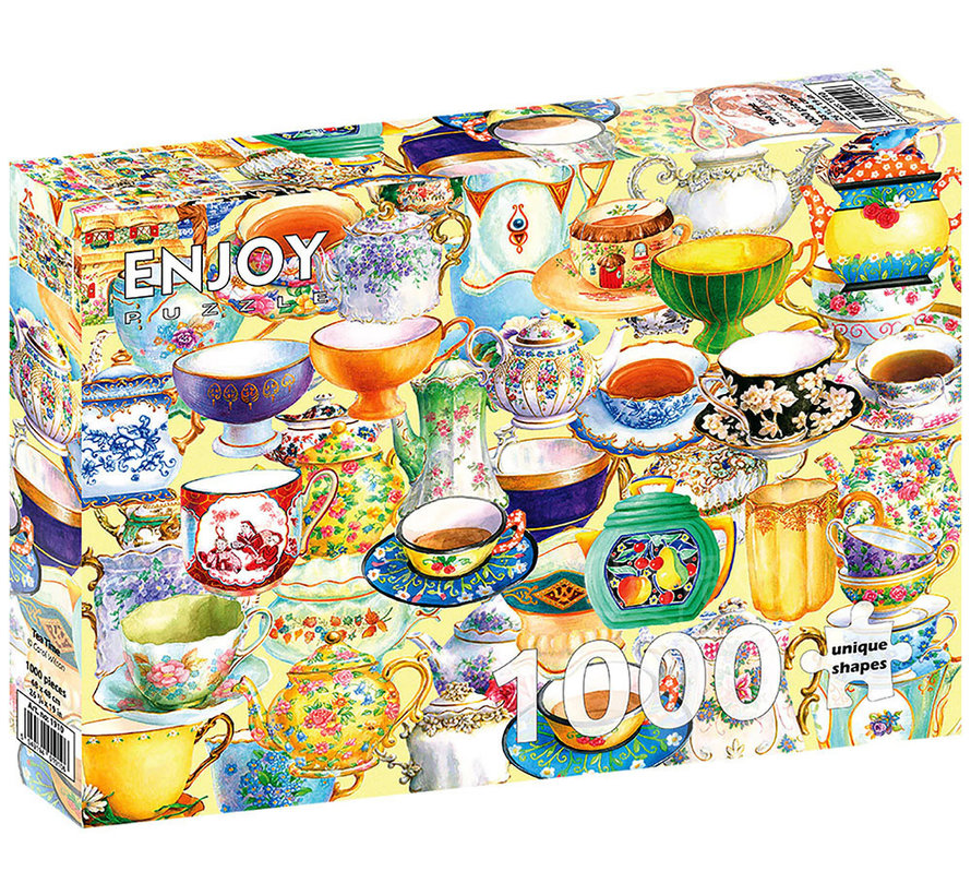 Enjoy Tea Time Puzzle 1000pcs