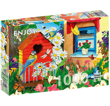 ENJOY Puzzle Enjoy Birdhouse Garden Puzzle 1000pcs