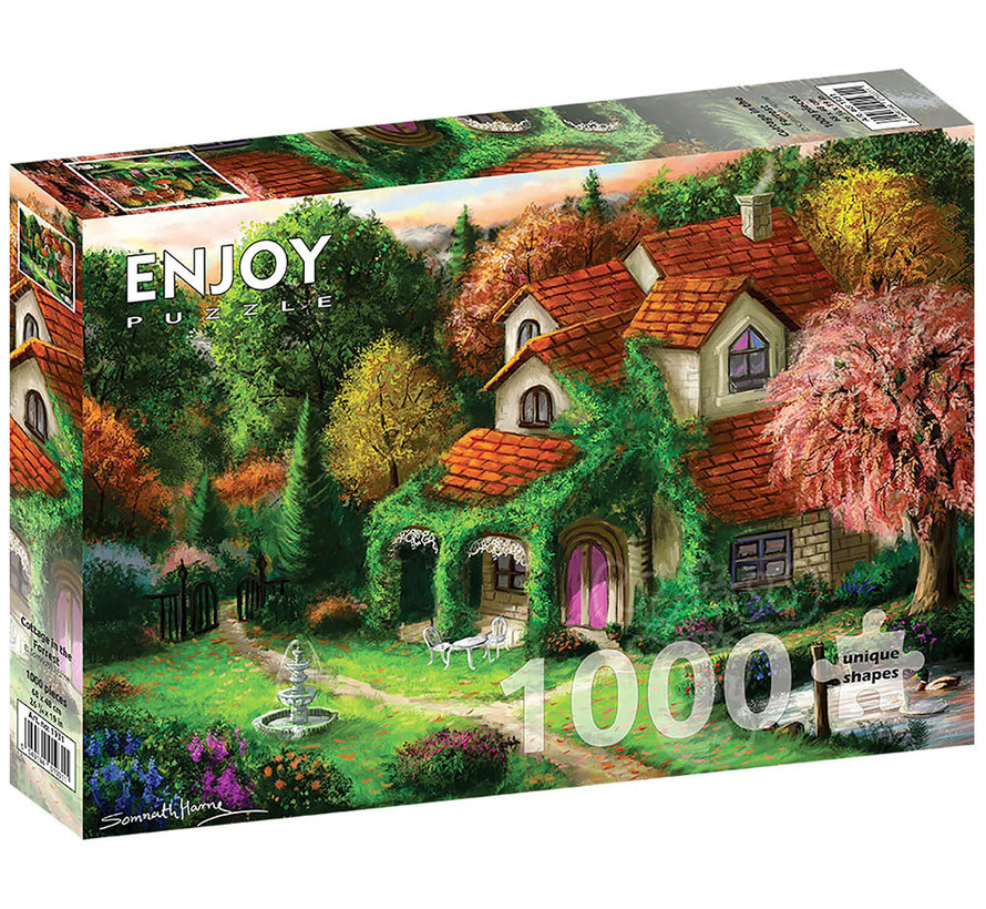 Enjoy Cottage in the Forrest Puzzle 1000pcs