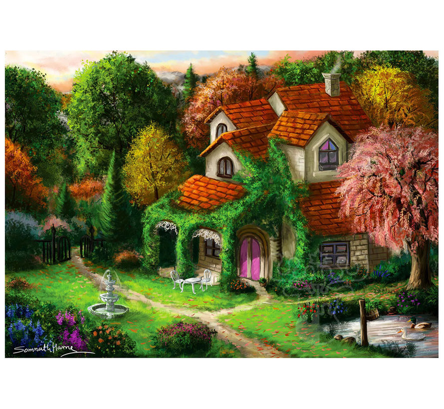 Enjoy Cottage in the Forrest Puzzle 1000pcs