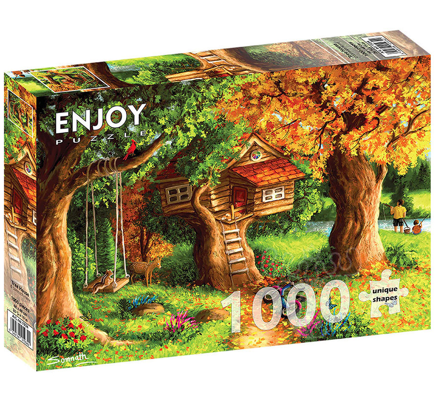 Enjoy Tree House Puzzle 1000pcs