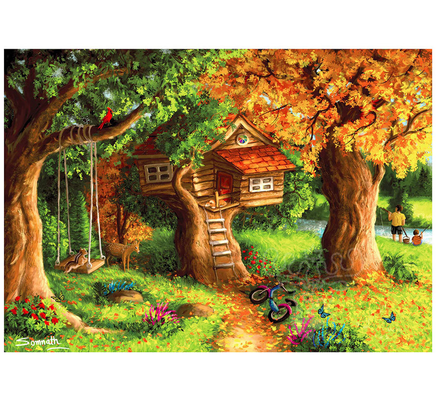 Enjoy Tree House Puzzle 1000pcs
