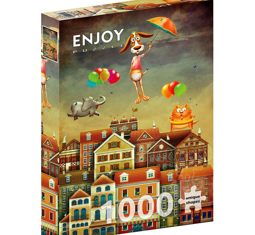 Enjoy Above the City Puzzle 1000pcs