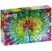 ENJOY Puzzle Enjoy Colorful Peacock Puzzle 1000pcs