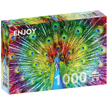ENJOY Puzzle Enjoy Colorful Peacock Puzzle 1000pcs