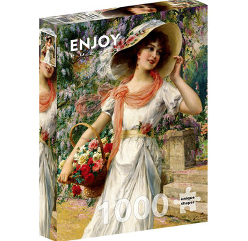 ENJOY Puzzle Enjoy Emile Vernon: The Flower Garden Puzzle 1000pcs