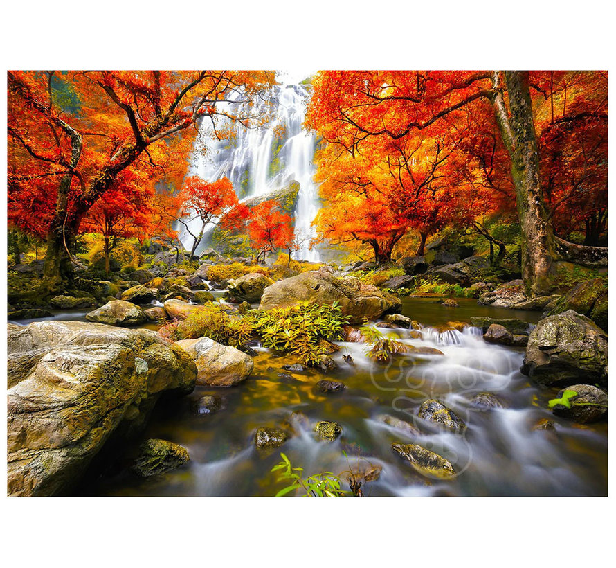 Enjoy Autumn Waterfall Puzzle 1000pcs