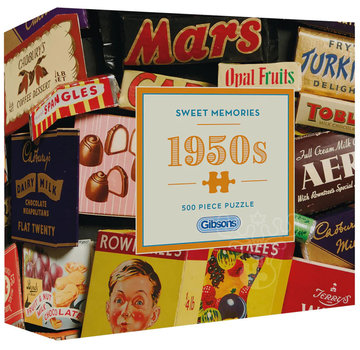 Gibsons Gibsons 1950S Sweet Memories Puzzle 500pcs