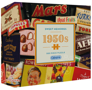 Gibsons Gibsons Sweet Memories 1950s Puzzle 500pcs