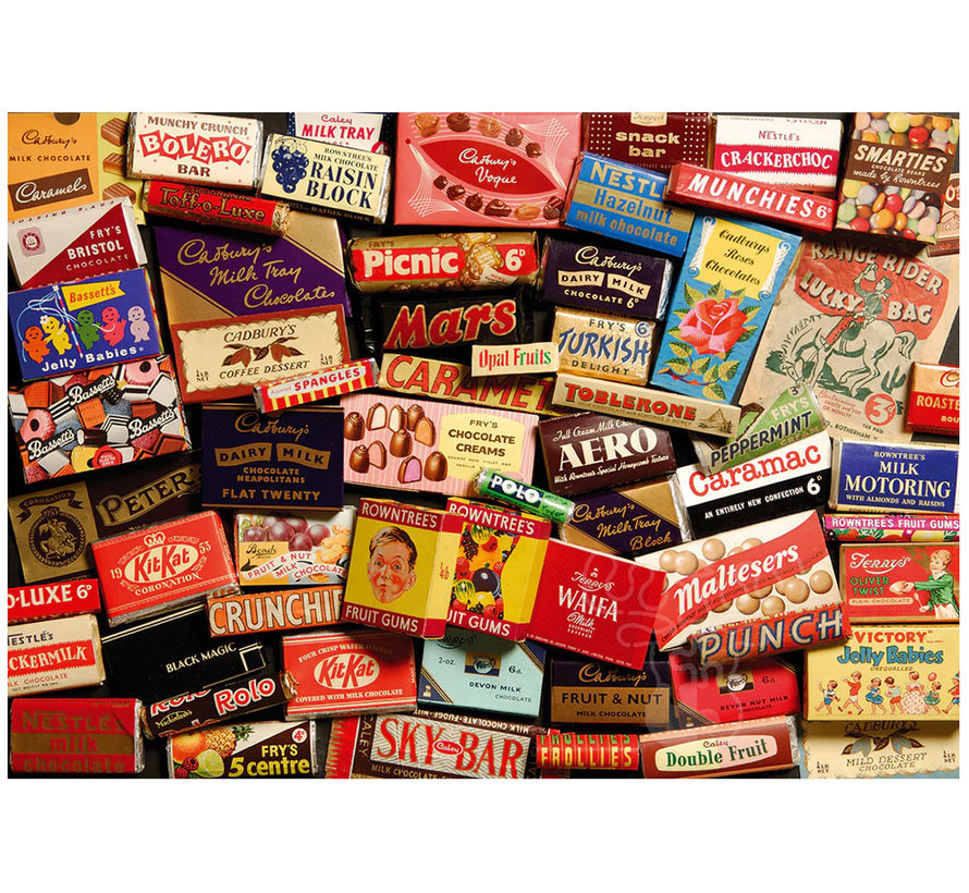 Gibsons 1950S Sweet Memories Puzzle 500pcs