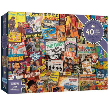 Gibsons Gibsons Spirit of 60s Puzzle 40pcs XXL