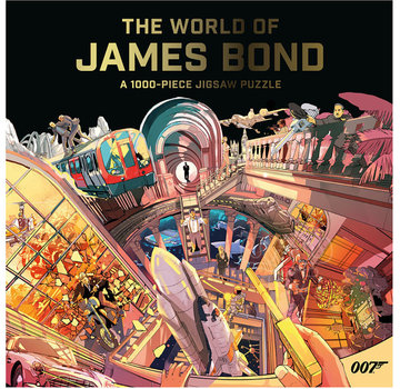 Laurence King Publishing Laurence King The World of James Bond Puzzle 1000pcs