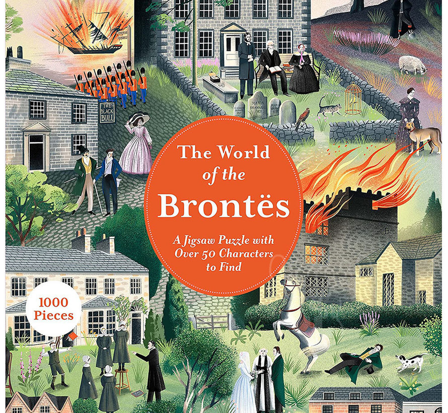 Laurence King The World of the Brontes Puzzle 1000pcs