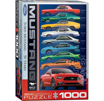 Eurographics Eurographics Automotive: Ford Mustang - 50 Years Puzzle 1000pcs