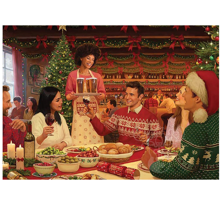 Falcon Festive Feast Puzzle 500pcs - ORIGINAL BOX SIZE