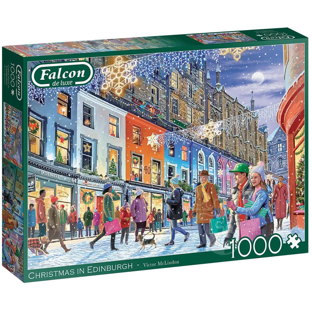 Falcon Christmas in Edinburgh Puzzle 1000pcs Puzzles Canada