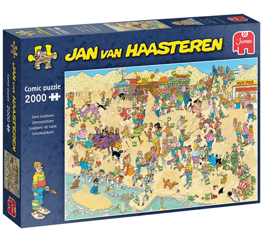Jumbo Jan van Haasteren - Sand Sculptures Puzzle 2000pcs