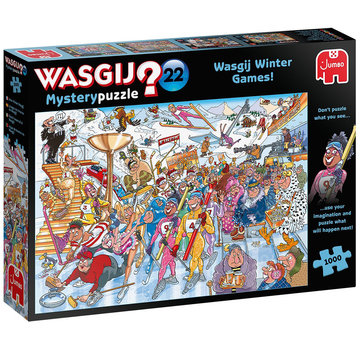 Jumbo Jumbo Wasgij Mystery 22 Wasgij Winter Games! Puzzle 1000pcs