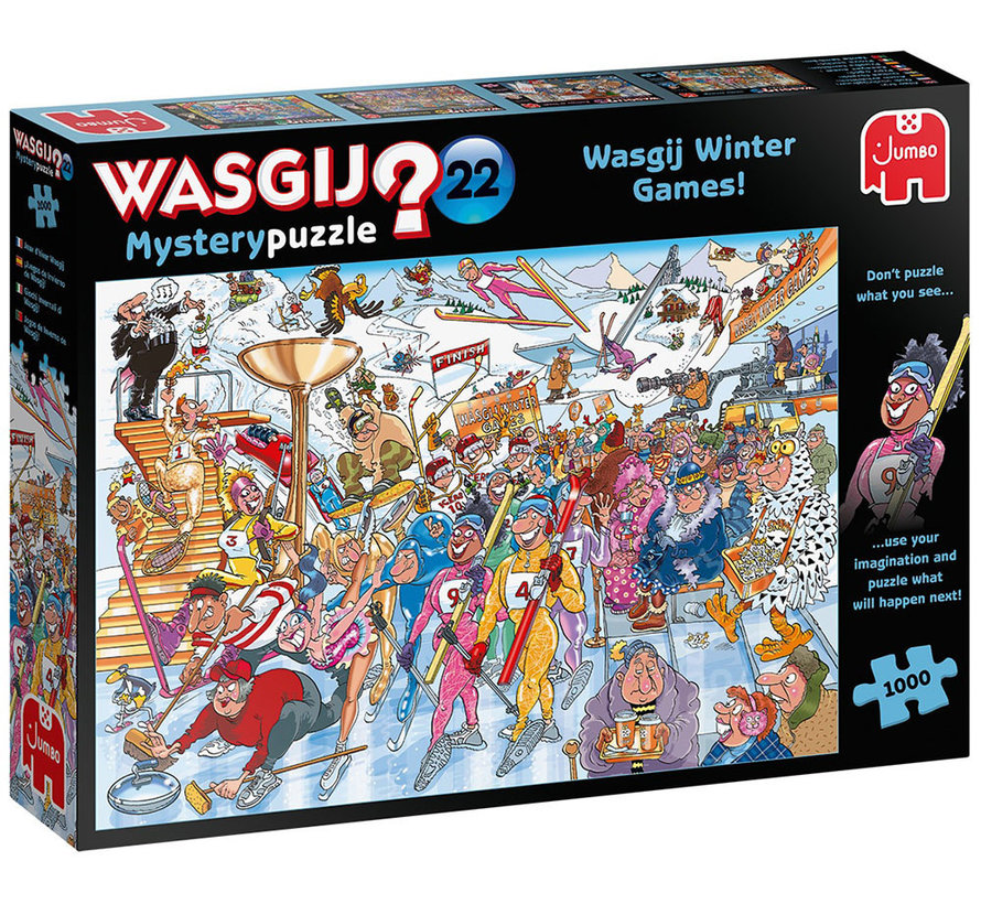 Jumbo Wasgij Mystery 22 Wasgij Winter Games! Puzzle 1000pcs