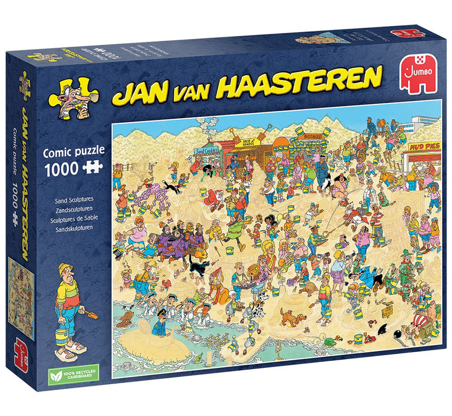 Jumbo Jan van Haasteren - Sand Sculptures Puzzle 1000pcs
