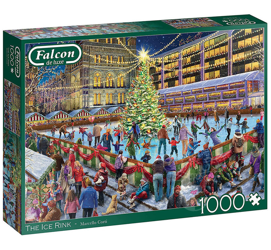 Falcon The Ice Rink Puzzle 1000pcs - ORIGINAL BOX SIZE